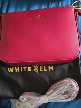 White Elm Fuchsia Crossbody Bag